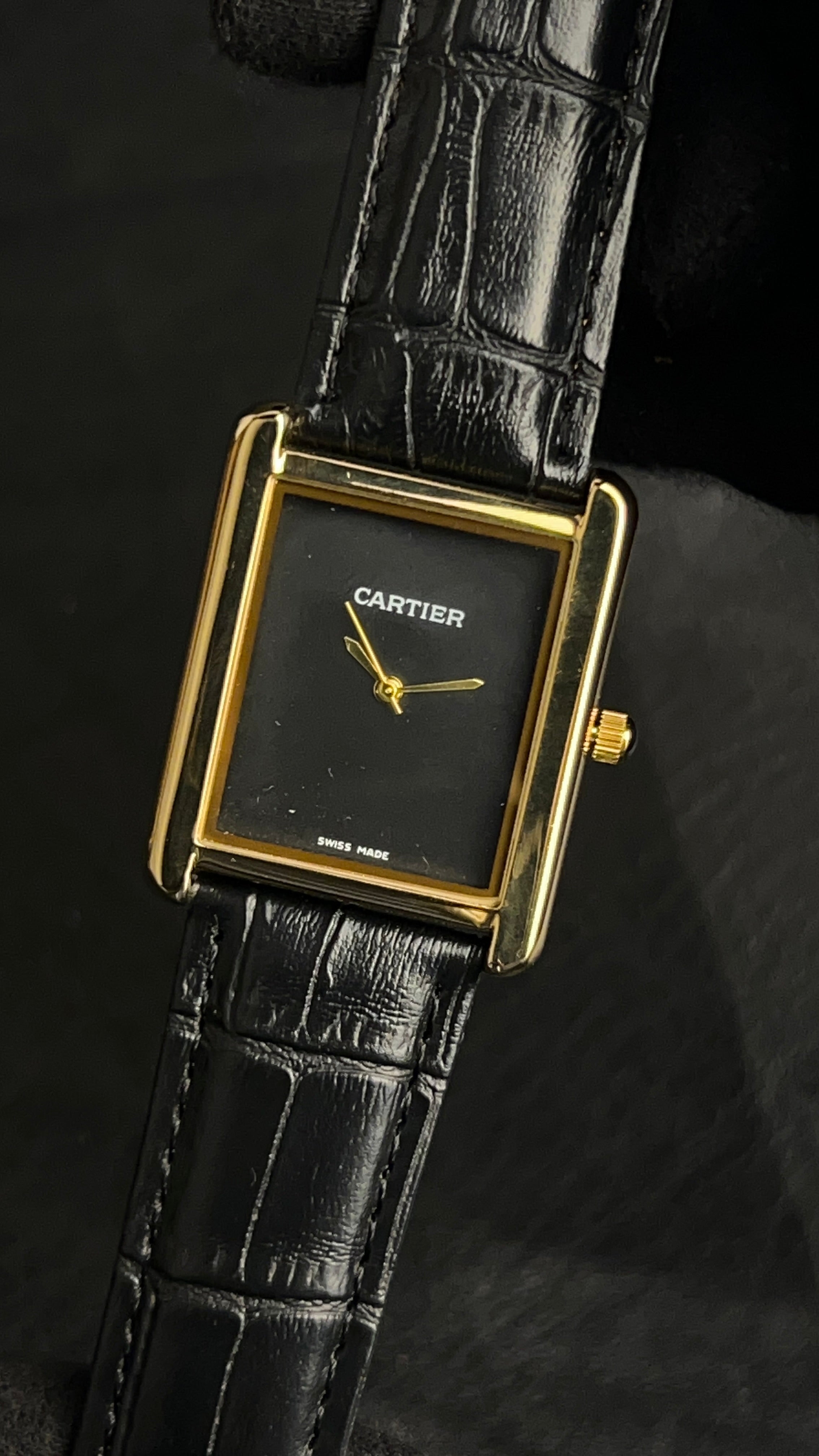Cartier Tank - Like Original - Japanese Movement Leather Straps 32mm