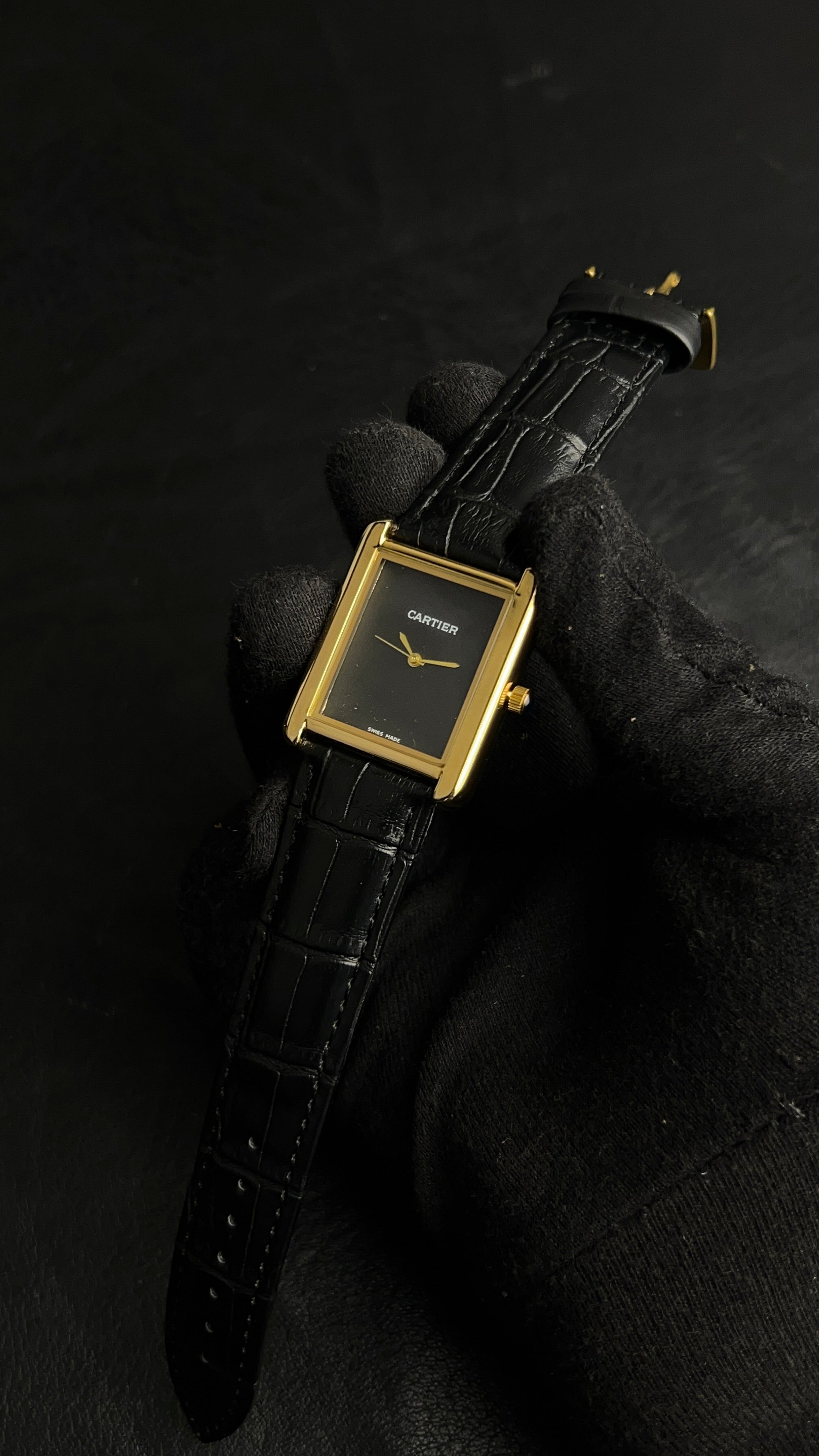 Cartier Tank - Like Original - Japanese Movement Leather Straps 32mm