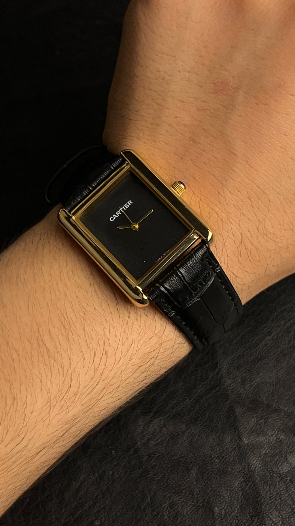 Cartier Tank - Like Original - Japanese Movement Leather Straps 32mm